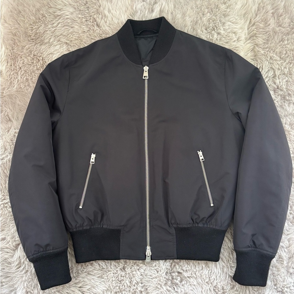 AMI
Ami Alexandre Mattiussi Charcoal Bomber Jacket